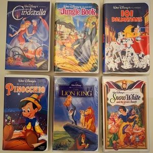 Vintage Disney VHS/Black Diamond Edition